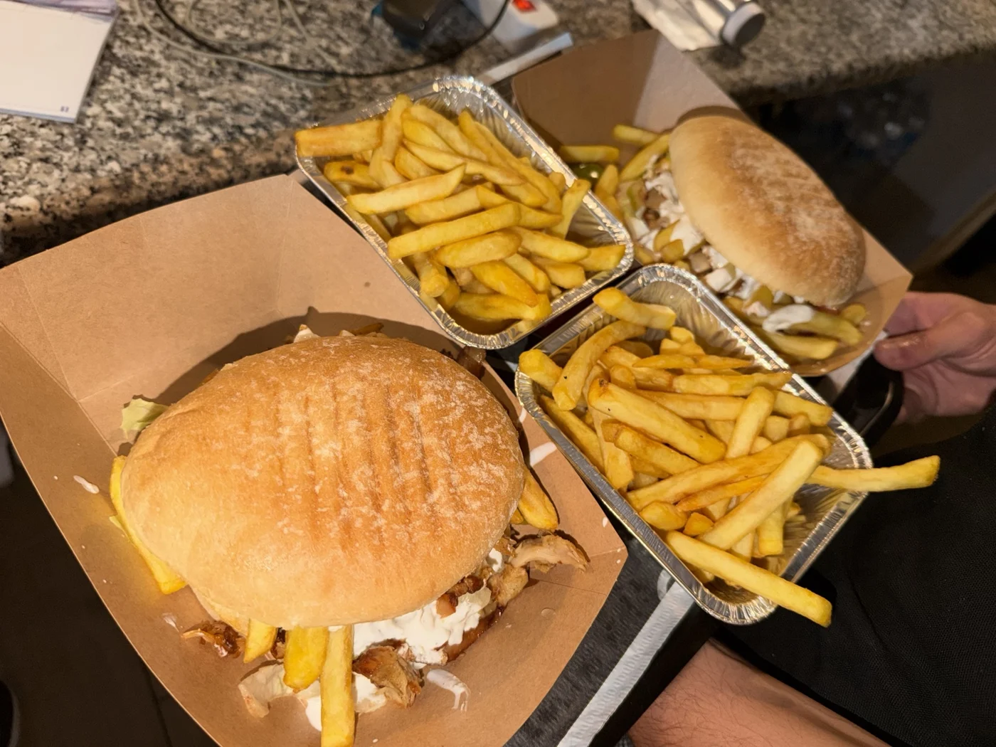 Panini e patatine
